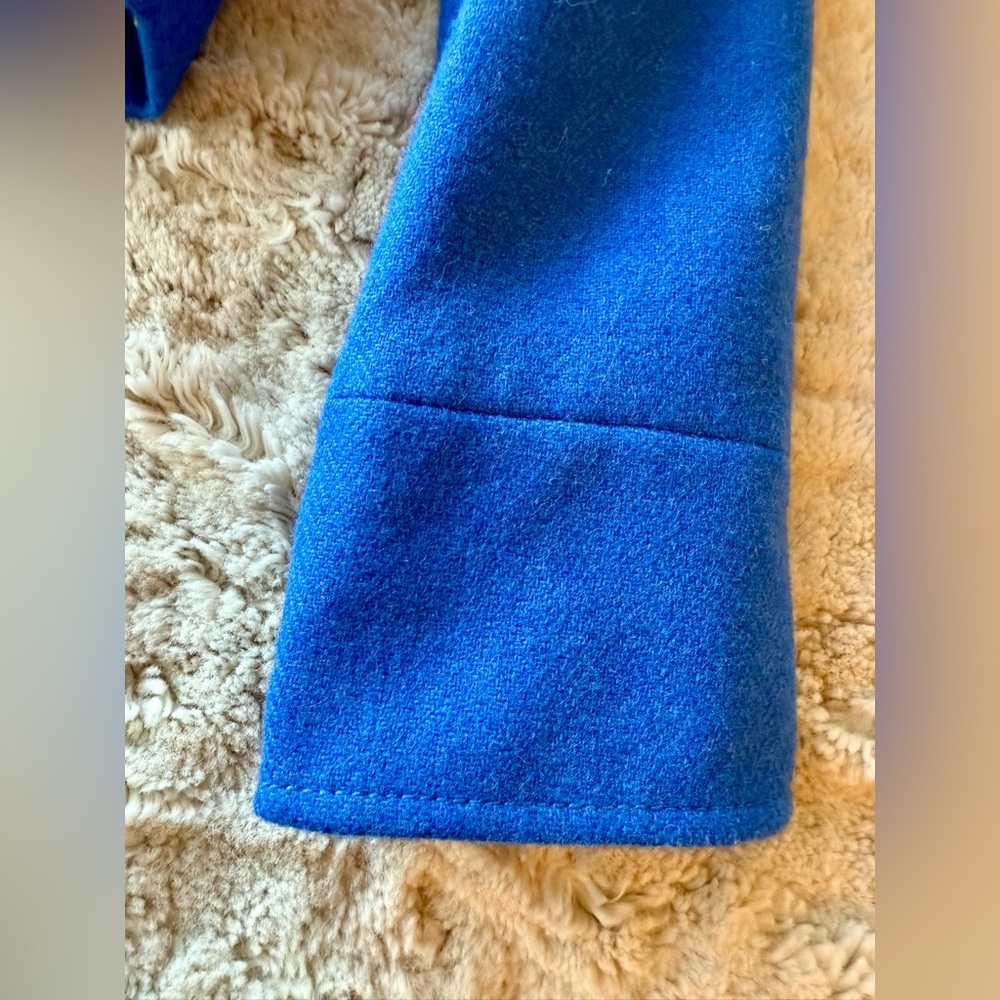 Vintage J. Crew Vibrant Blue Women's Blazer - Picture 7 of 9